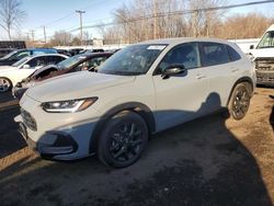 Salvage cars for sale at New Britain, CT auction: 2024 Honda HR-V Sport