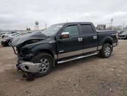 Salvage cars for sale at Chicago Heights, IL auction: 2014 Ford F150 Supercrew