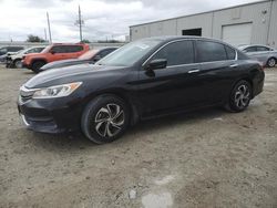 Salvage cars for sale at Jacksonville, FL auction: 2017 Honda Accord LX