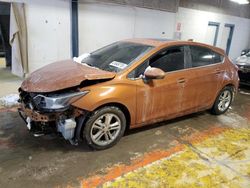 Chevrolet Vehiculos salvage en venta: 2017 Chevrolet Cruze LT