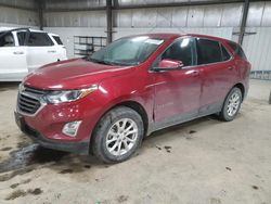 Salvage cars for sale at Des Moines, IA auction: 2018 Chevrolet Equinox LT