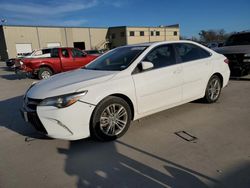 Salvage cars for sale from Copart Wilmer, TX: 2017 Toyota Camry LE