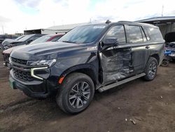 Salvage cars for sale at Brighton, CO auction: 2021 Chevrolet Tahoe K1500 Z71