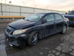 Salvage cars for sale at Dyer, IN auction: 2009 Toyota Corolla Base