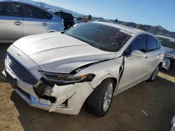 Ford salvage cars for sale: 2019 Ford Fusion Titanium