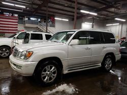 Salvage cars for sale at New Britain, CT auction: 2005 Lexus LX 470