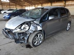 Salvage cars for sale from Copart Phoenix, AZ: 2009 Honda FIT Sport