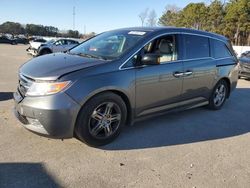 Salvage cars for sale at Dunn, NC auction: 2011 Honda Odyssey Touring