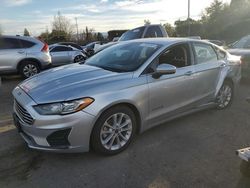 Salvage cars for sale at San Martin, CA auction: 2019 Ford Fusion SE