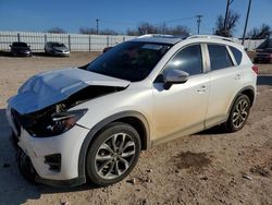 Salvage cars for sale at Oklahoma City, OK auction: 2016 Mazda CX-5 GT