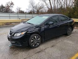 Salvage cars for sale at Rogersville, MO auction: 2013 Honda Civic EX