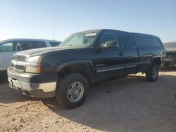 Chevrolet salvage cars for sale: 2003 Chevrolet Silverado K2500 Heavy Duty