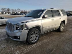 Salvage cars for sale at Pekin, IL auction: 2015 GMC Yukon Denali