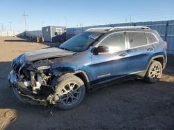 Salvage cars for sale at Greenwood, NE auction: 2018 Jeep Cherokee Latitude Plus