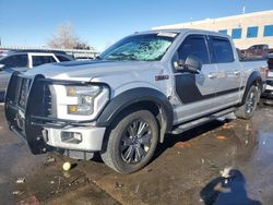 Salvage cars for sale at Littleton, CO auction: 2016 Ford F150 Supercrew