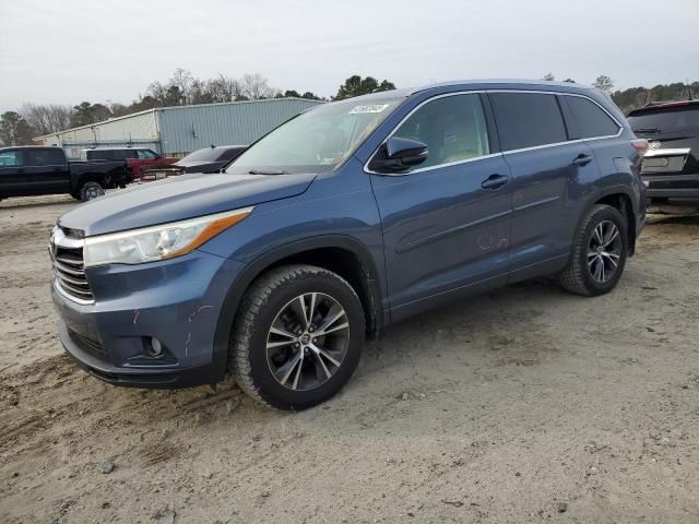 2016 Toyota Highlander XLE