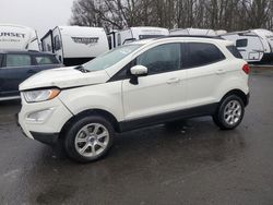 Salvage cars for sale at Glassboro, NJ auction: 2021 Ford Ecosport SE