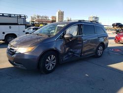 Salvage cars for sale at New Orleans, LA auction: 2015 Honda Odyssey EX