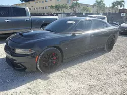 Salvage cars for sale at Opa Locka, FL auction: 2019 Dodge Charger SRT Hellcat