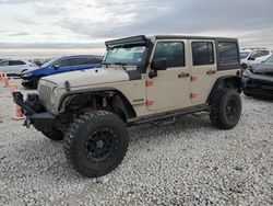 Salvage cars for sale at Temple, TX auction: 2016 Jeep Wrangler Unlimited Sport