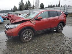 Salvage cars for sale at Graham, WA auction: 2017 Honda CR-V EXL