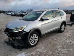 Salvage cars for sale from Copart West Warren, MA: 2016 Honda CR-V EX