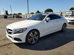 Mercedes-Benz salvage cars for sale: 2017 Mercedes-Benz C300