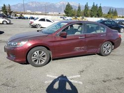 Salvage cars for sale at Rancho Cucamonga, CA auction: 2013 Honda Accord LX