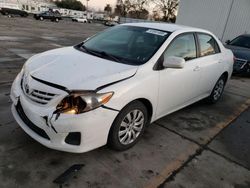 Toyota salvage cars for sale: 2013 Toyota Corolla Base