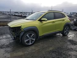 Hyundai salvage cars for sale: 2019 Hyundai Kona Ultimate