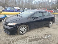 Salvage cars for sale at Waldorf, MD auction: 2015 Honda Civic LX