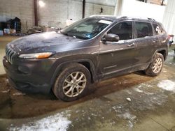 Vehiculos salvage en venta de Copart Windsor, NJ: 2016 Jeep Cherokee Latitude