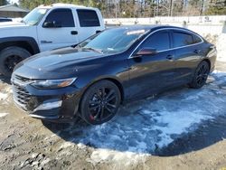 Chevrolet salvage cars for sale: 2022 Chevrolet Malibu LT