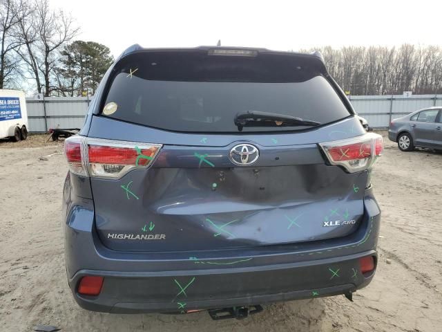 2016 Toyota Highlander XLE