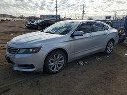 Salvage cars for sale at Colorado Springs, CO auction: 2017 Chevrolet Impala LT