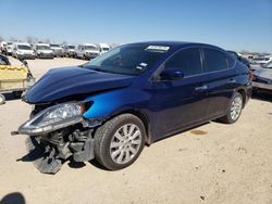 Salvage cars for sale from Copart San Antonio, TX: 2018 Nissan Sentra S