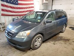 Vehiculos salvage en venta de Copart Lyman, ME: 2006 Honda Odyssey EXL