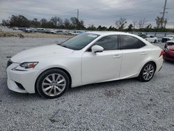 Salvage cars for sale at Riverview, FL auction: 2016 Lexus IS 200T