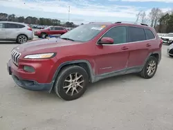 Jeep salvage cars for sale: 2014 Jeep Cherokee Latitude