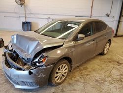 Salvage cars for sale at Wheeling, IL auction: 2018 Nissan Sentra S