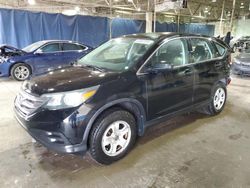 Salvage cars for sale at Woodhaven, MI auction: 2014 Honda CR-V LX