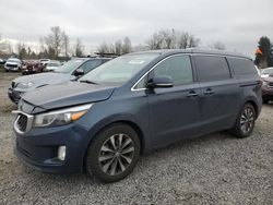 Salvage cars for sale at Portland, OR auction: 2016 KIA Sedona EX