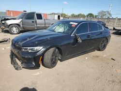 Salvage cars for sale at Homestead, FL auction: 2019 BMW 330I