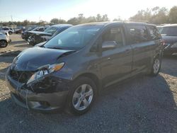 Salvage cars for sale at Riverview, FL auction: 2013 Toyota Sienna LE