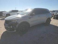 Salvage cars for sale at Andrews, TX auction: 2022 KIA Sorento SX