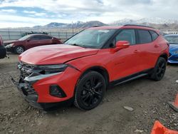 Carros salvage a la venta en subasta: 2020 Chevrolet Blazer RS