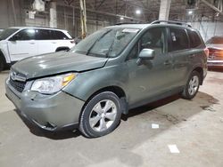 Salvage cars for sale from Copart Woodhaven, MI: 2014 Subaru Forester 2.5I Limited