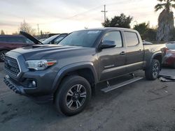 Toyota salvage cars for sale: 2018 Toyota Tacoma Double Cab