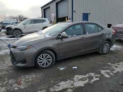 Salvage cars for sale at Duryea, PA auction: 2019 Toyota Corolla L