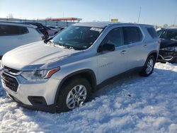 Salvage cars for sale at Cahokia Heights, IL auction: 2020 Chevrolet Traverse LS